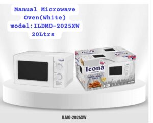 ICONA 20L Microwave Oven (ILDMO-2025XW)