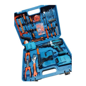 Cordless Drill 47PC Tool Set 36V with 2 Batteries