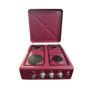 Nunix LT-05B 3-Gas+1-Electric Tabletop Gas Cooker