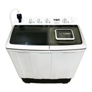 VON 10Kg Twin Tub Washing Machine- VWM-10AHK