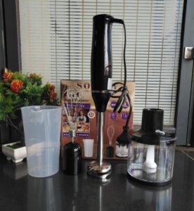 Sokany 4-in-1 Multifunction Hand Blender