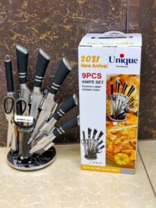 Unique 9-Piece Knife Set