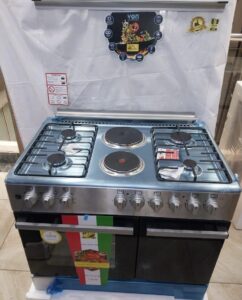 VON 4G+2E 90x60cm Standing Cooker (VAC9FH42CX)