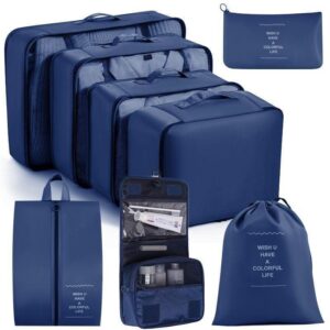 6pcs Travel Storage Bag Organizer Set.