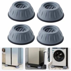 4-Piece Universal Shock & Noise Cancelling Anti-Vibration Pads