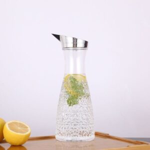 Embossed Acrylic Pitcher Jar 1000ml