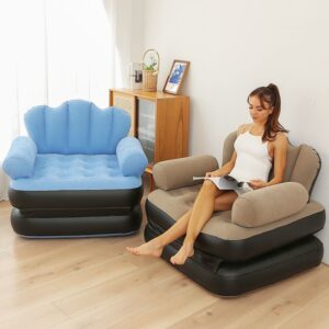 5-in-1 Inflatable Couch & Lazy Sofa Bed