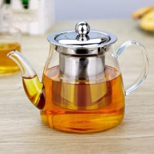 Borosilicate Glass Teapot with Infuser – 600ml