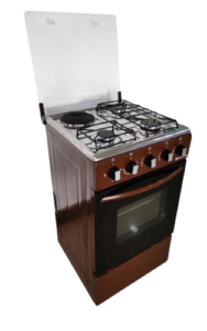 Premier 3 Gas and One Electric 4 Burner Cooker with Electric Oven