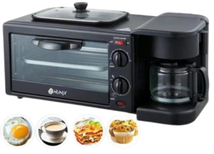 Nunix 3-in-1 Breakfast Maker Machine
